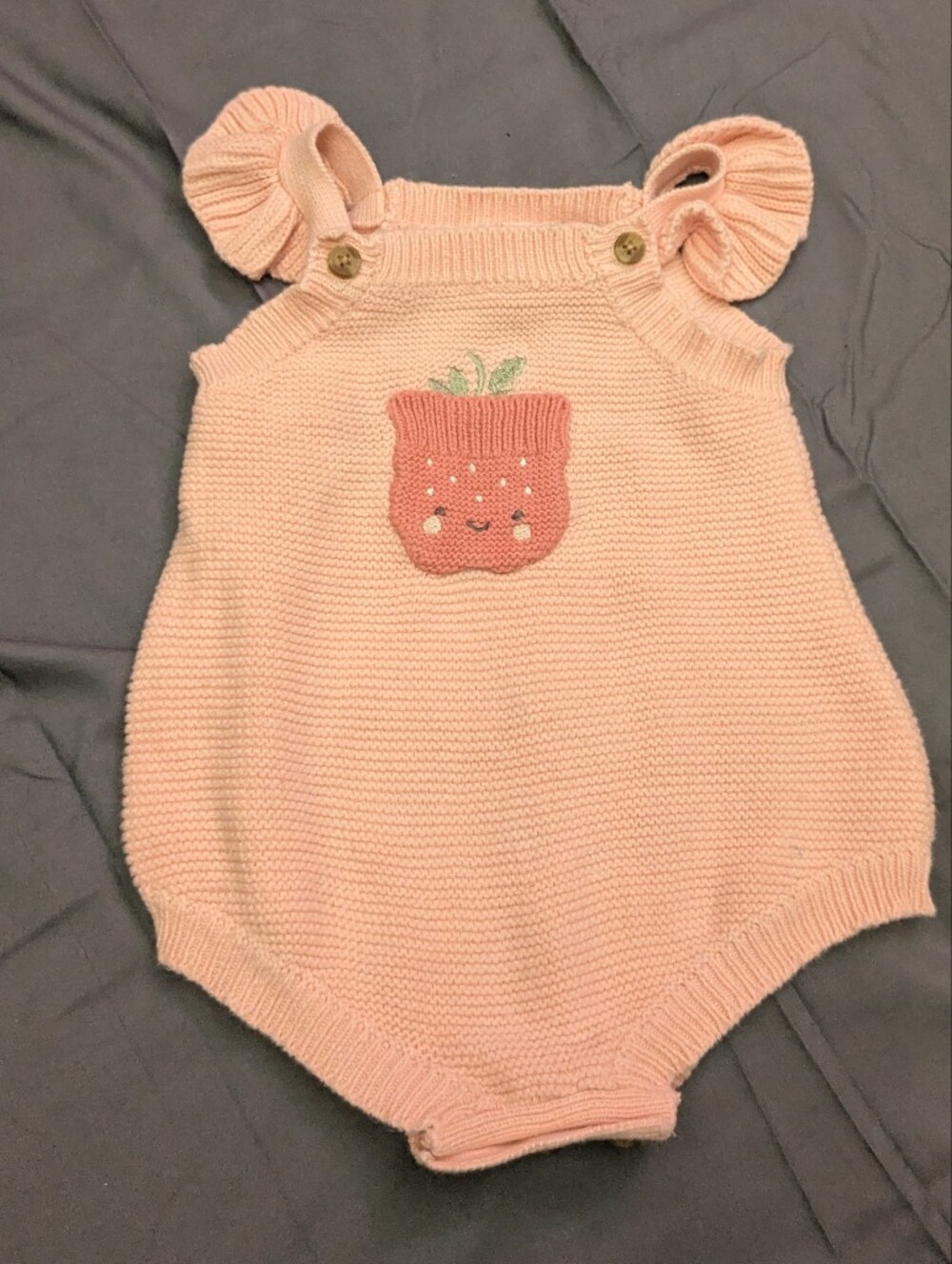 plant onesie size 6-9 months